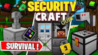 تحـميل مـود security carft لمـاين كـرافت الجـوال  كـمـرات مـراقـبة  SECURITY ADDON FOR MCPE 1.19!!