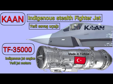 Türkiye Breaks Free! KAAN Fighter Jet to Fly with Home-Built TF-35000 Engine 🔥