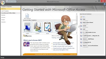 Open Recent Database Not Deleted | Yes Deleted | MS Access 2007 | 100% Working