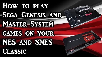 How to Play Sega Genesis and Sega Master System games on your NES and SNES Classic (Tutorial)
