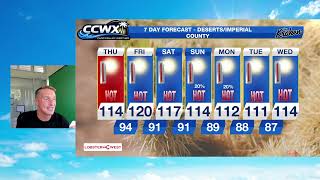 7/22/26 Full Forecast: A dangerous heat wave is settling into Southern California.