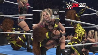 WWE 2K26 (request) #61 stinkface match Alexa Bliss vs Naomi