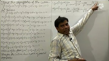 Asymptotes, Solutions, Lecture 25, Differential Calculus, Magadh University