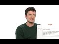 Josh Hutcherson Answers the Web's Most Searched Questions | WIRED