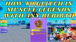 100% Working 2022 Muscle Legends Glitch Pet for Beginners