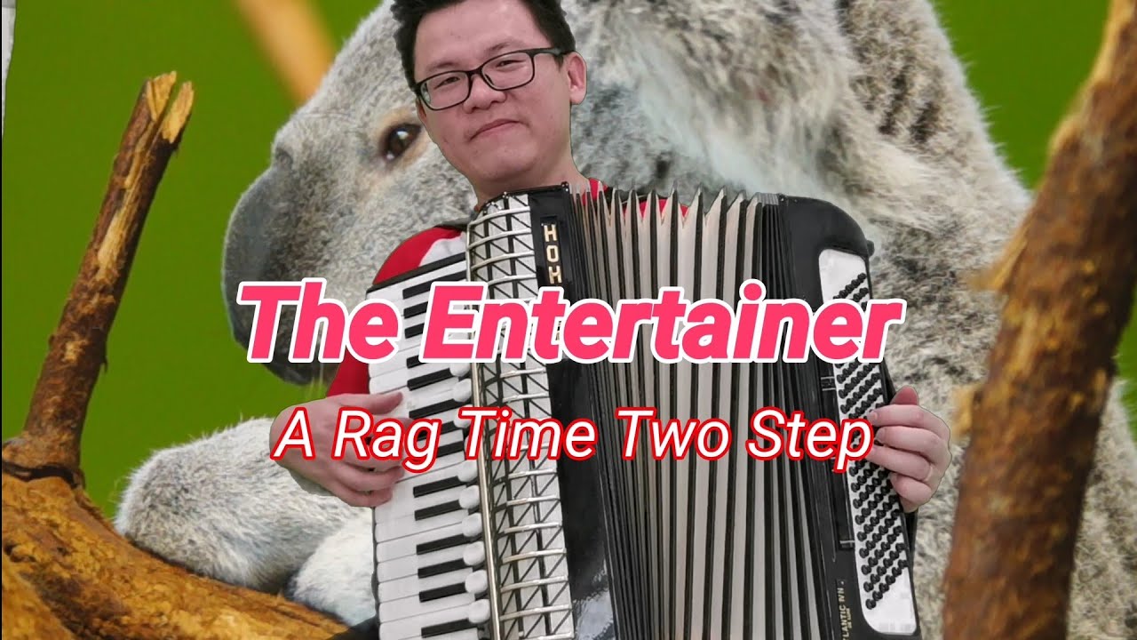 33 The Entertainer by Scott Joplin, Accordion, Akkordeon, Accordéon