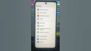 Cara buka menu pengaturan hp oppo lewat situs bar (oppo a60)