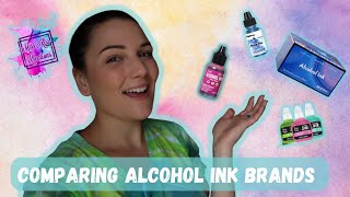 I tested SIX alcohol ink brands and you'll never believe which one was my favorite!