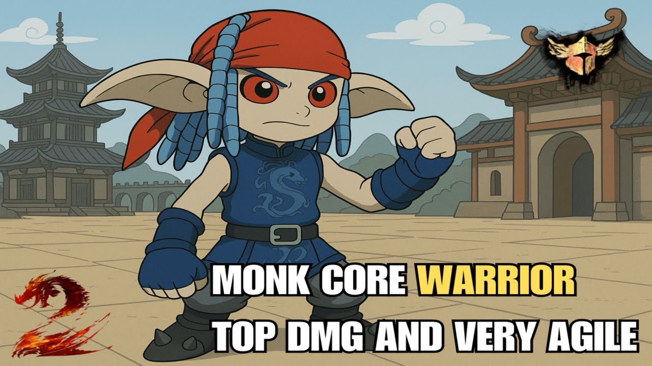 Guild Wars 2 Monk Core Warrior PvP Build created at