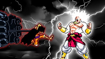 Luffy Haki OP (New) VS Limit Break Broly SSJ4 OP in Jump Force Mugen