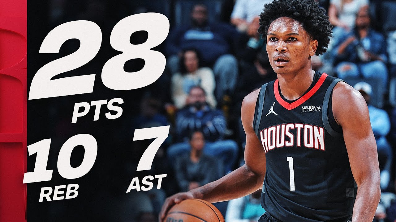 Amen Thompson STUFFED THE STAT SHEET In Memphis! | November 5, 2025