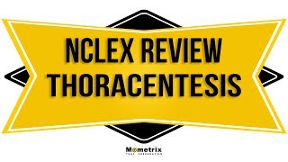 Thoracentesis Procedure | NCLEX RN Review