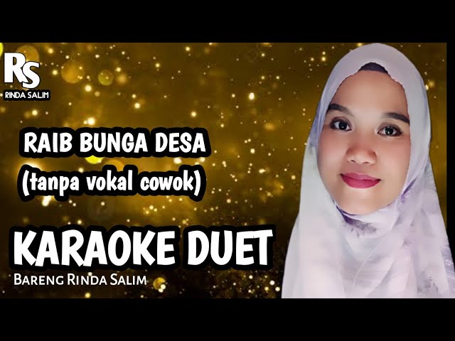 RAIB (BUNGA DESA) | KARAOKE DUET BARENG RINDA SALIM class=