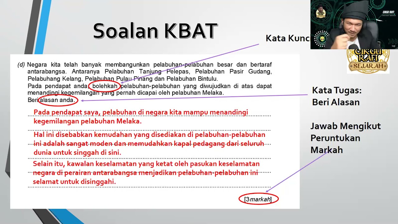 Cara Menjawab Soalan Sejarah Tingkatan 4  Growlvision