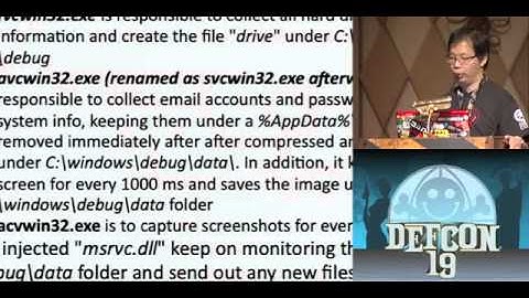 DEFCON 19 (2011) - Balancing the Pwn Trade Deficit APT Secrets in Asia