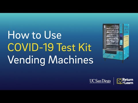 How to Use COVID-19 Test Kit Vending Machines