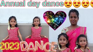 FULL VIDEO 👉 Annual day dance video only💃💃  நம்ம குழந்தைங்க தைரியமா ஆடுனாலே அதுவே அழகுதான்😍❤️#cute