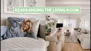 REARRANGING THE LIVING ROOM, BOOTROOM FLOOR PREPARATION AND A DELICIOUS FAMILY MEAL IDEA