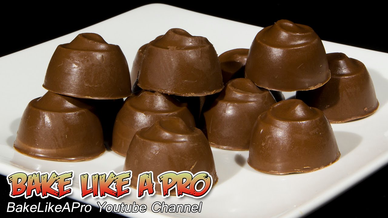 Nutella Filled Milk Chocolates Recipe