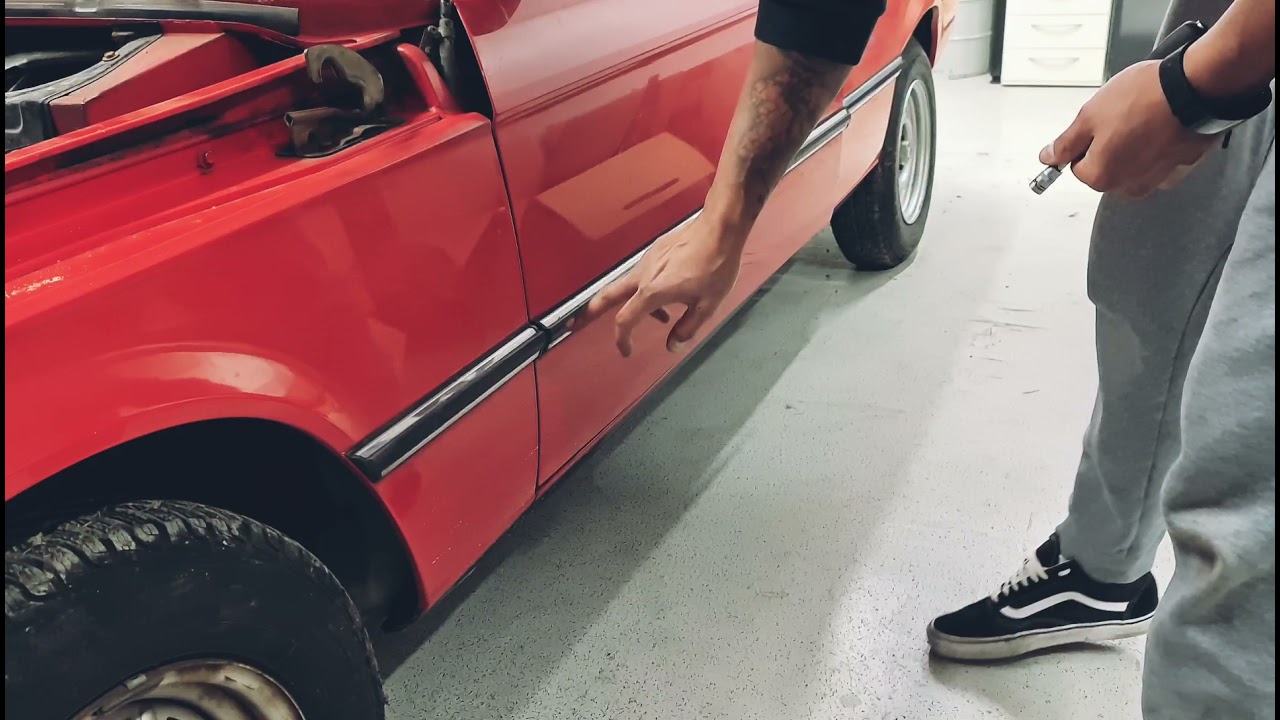 BMW E21 Chrom Zierleisten Tür entfernen Door Trim Removal 