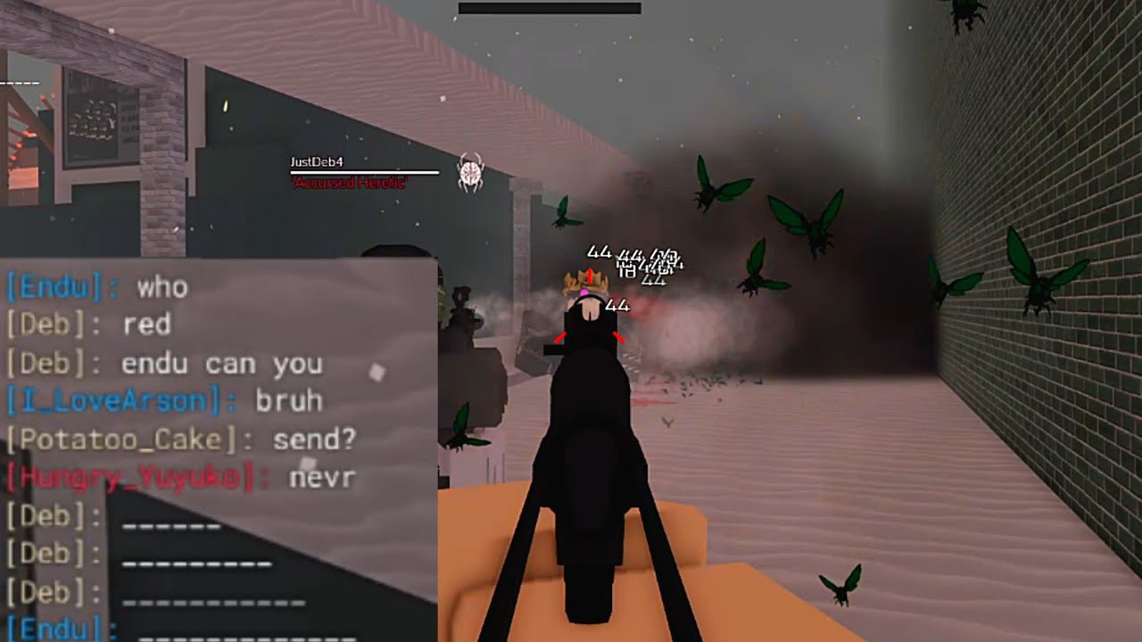 Fighting Sledge Queen while Roblox chat get inevitably killed by the god of connection lost