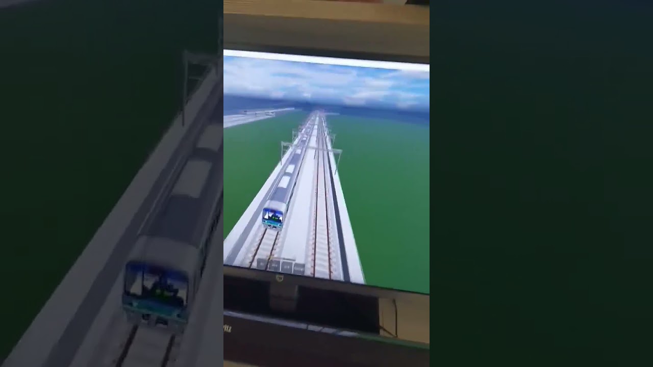 한국철도시뮬레이터 2  4호선운전영상