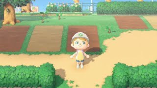 Starting a flower garden in Animal Crossing!  (Streamed 1/30/22)