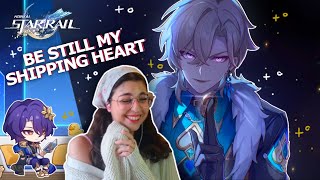 I CAN FINALLY SIMP (AND SHIP ft. DR RATIO LOL) | Honkai Star | ALL Aventurine Trailers Reaction