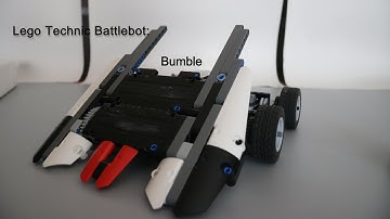 Lego Technic Battlebot: Bumble (lifting wedge) (MOC)