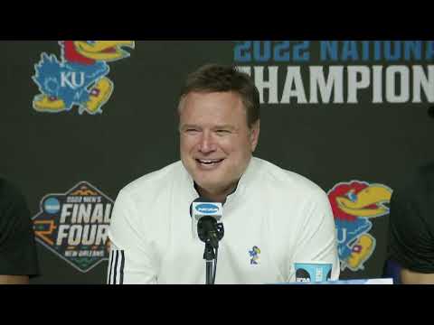 Kansas National Championship Postgame Press Conference - 2022 NCAA Tournament