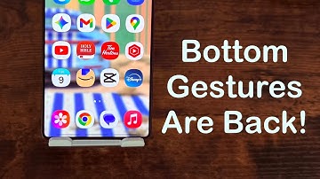 How To Enable Bottom Swipe Gestures On One Ui 8