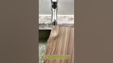 Elegant Wood Design Carbon Crystal Board | Waterproof & Eco-Friendly Wall Solution by KAXIER