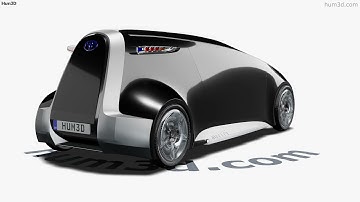 Toyota Fun VII 2011 3D model by Hum3D.com