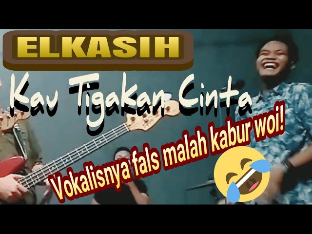 VOKALISNYA KABUR! 🤣 | ELKASIH - KAU TIGAKAN CINTA (Jamming Cover, Studio Cover, Ngeband) class=