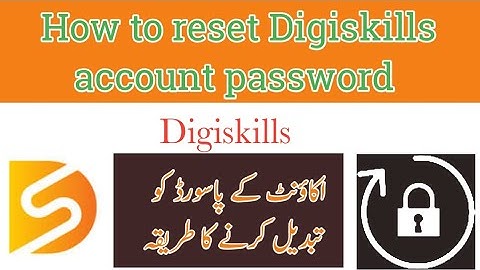 How to reset digi skills account password || Digi skills account password change method || TSK
