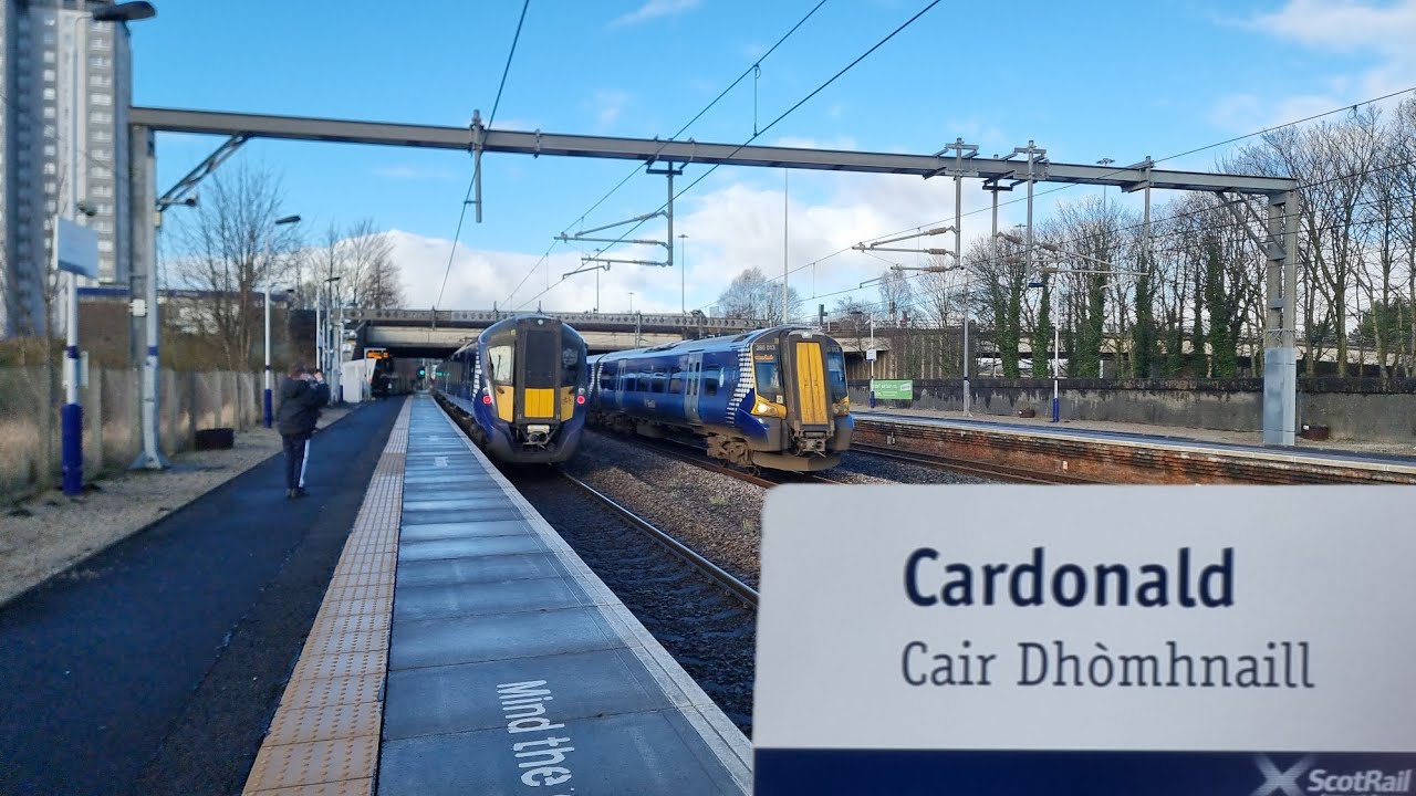 Trains at Cardonald
