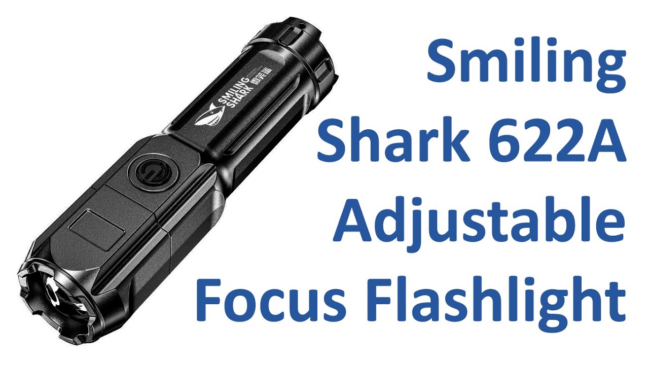 Smiling Shark 622A Adjustable Focus Flashlight 