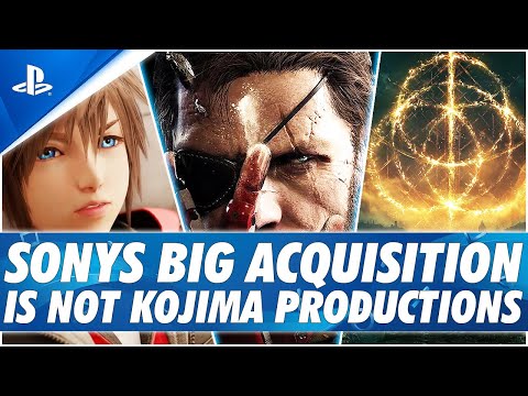 Sonys Big Acquisition is Bigger than Kojima Productions, Kojima Productions Update, and KH4 Update