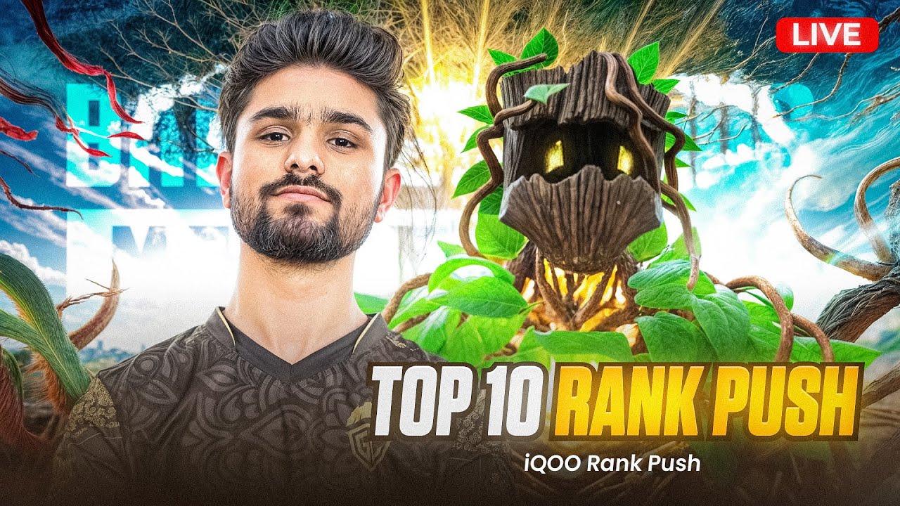 KYA AAJ TOP 20 HOGA? | CONQUEROR RANK PUSH OR WHAT | BGMI LIVE