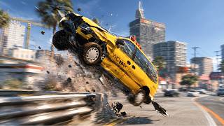 You Can ACTUALLY Be a Taxi Driver in BeamNG.drive! 😳🚕 screenshot 5