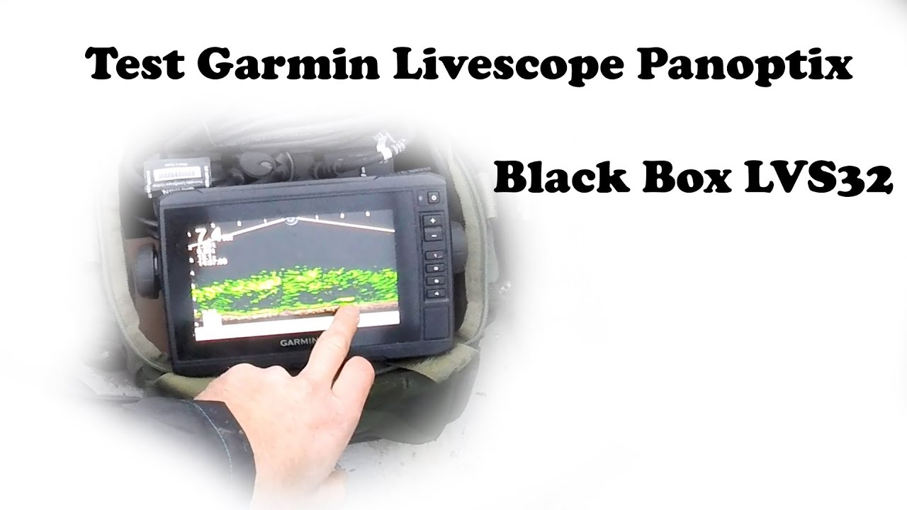 Ryby Live echosonda Garmin Livescope Panoptix Black Box LVS32 YouTube