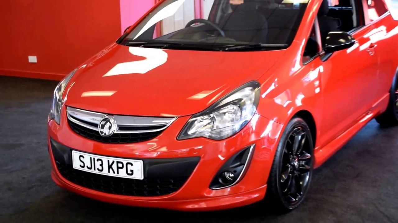 2013 13 VAUXHALL CORSA 1.2 LIMITED EDITION