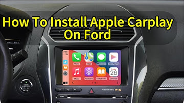 Install Wireless CarPlay for Ford Explorer Fusion Mondeo Sync 2 with Android Auto