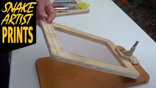 Making a Mini Screen Printer