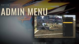 FiveM Admin Menu — Watch Any Player's Screen Live | Native Scripts