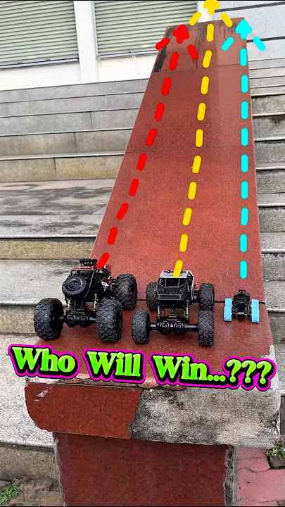3 RC Cars, 1 Uphill Challenge – Who Will Come Out on Top.?