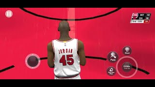 Playing MJ in the Association Mode in NBA2K20 mobile part 1