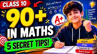 How to Score 90+ Marks In Maths Class 10 #maths #class10