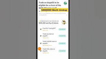 🔴Binance Web3 Wallet DappOS Airdrop | Binance web3 Wallet $300000 Worth New Airdrop | Sagar ocs ||