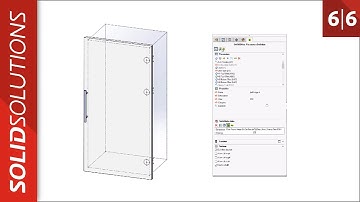 SOLIDWORKS SWOOD Door Design Tutorial - Tips and tricks